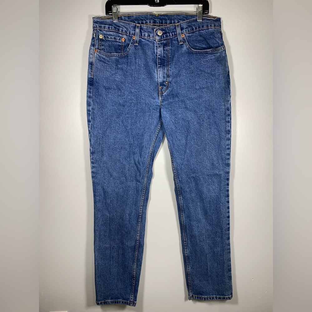 Classic Men's Blue Denim Jeans